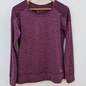 Reebok 24/7 Jersey Long Sleeve w/ Mesh Detail - XS